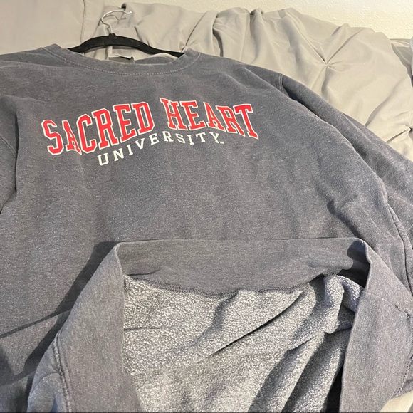 Sacred Heart University Grey Crewneck - Picture 3 of 4